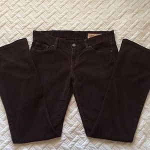 Vintage brown GAP corduroy flares